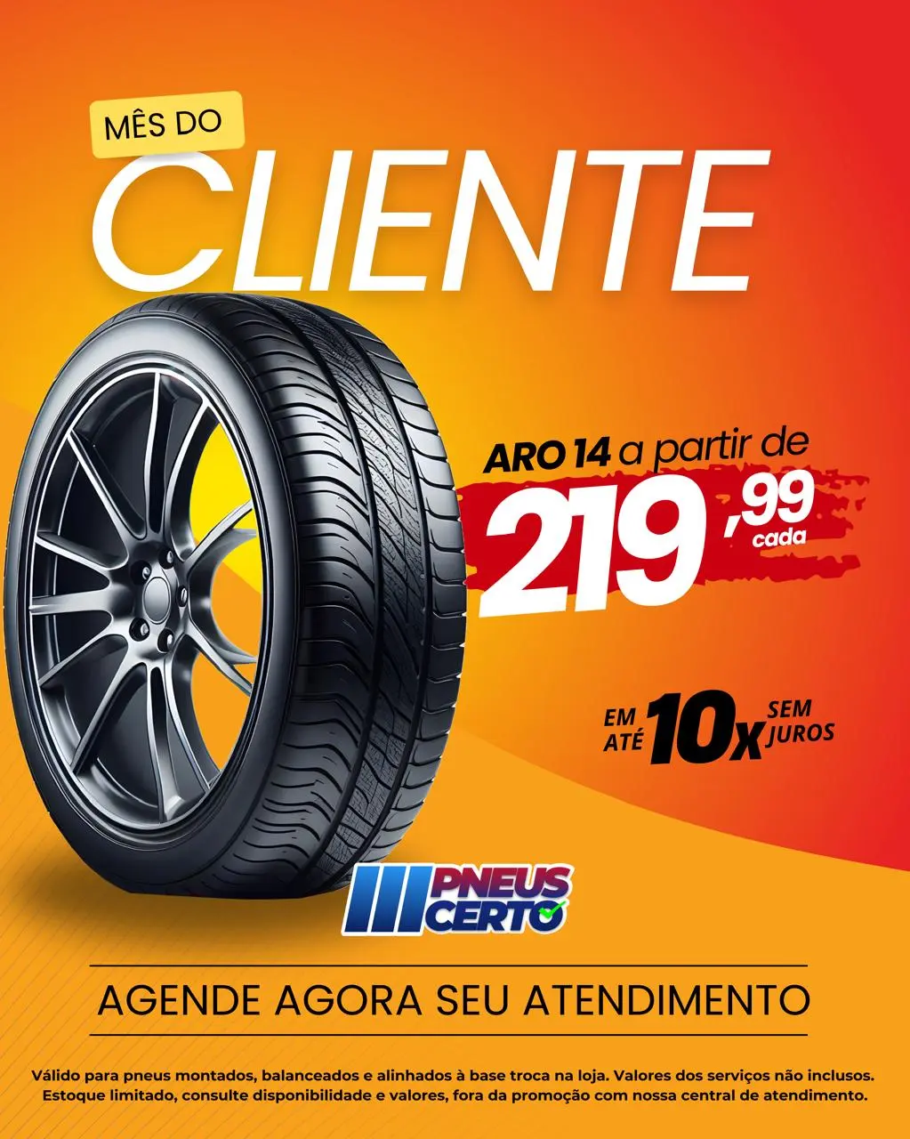 Pneu aro 14 em promoção - Pneus Certo Goiânia